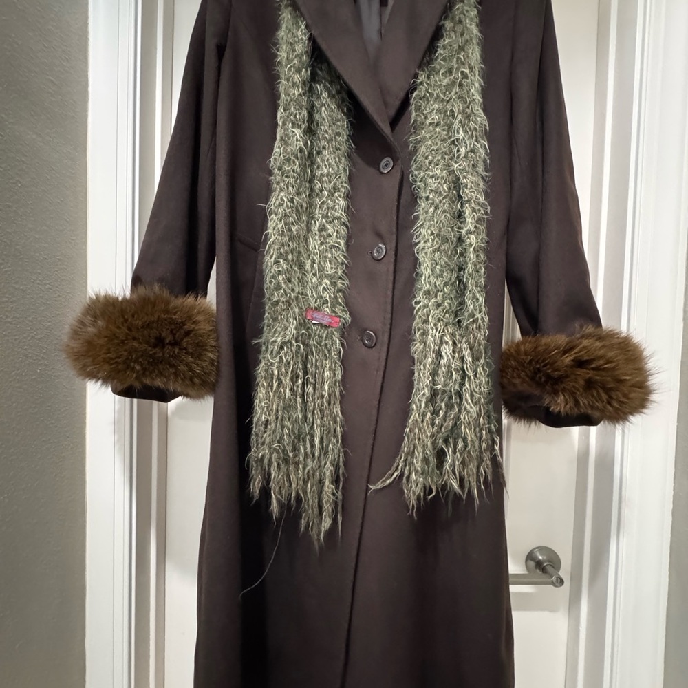 Jonathan Michael Size 14 Wool Double-Breasted Win… - image 2